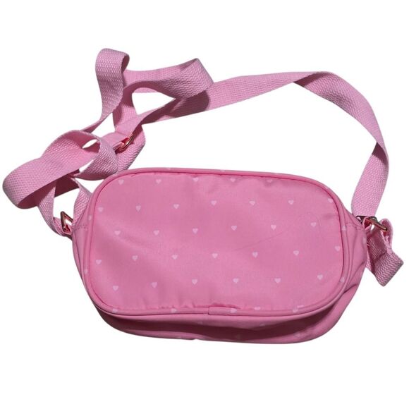 Pink Heart Adjustable Crossbody Bag - Picture 2 of 4